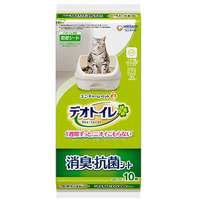 デオトイレ 消臭・抗菌シート 10枚