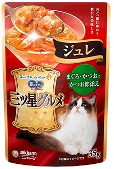 銀のスプーン 三ツ星グルメ パウチ ジュレ まぐろ・かつおにかつお節 35g