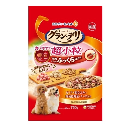 グランデリ ふっくら仕立て 食べやすい超小粒 750g
