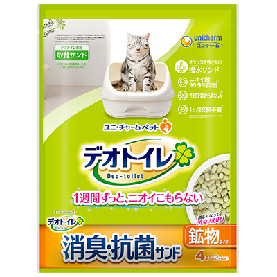デオトイレ 消臭・抗菌サンド 4L
