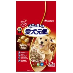 【お取り寄せ】愛犬元気 ビーフ野菜小魚 2.3kg