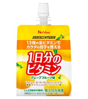 1日分のビタミンゼリー グレープフルーツ味 180g