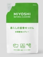 ミヨシ 暮らしの重曹泡スプレー つめかえ用 230ml