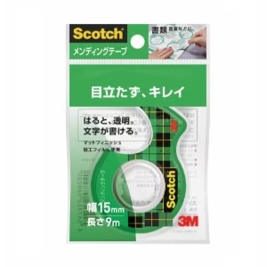 3M スコッチ メンディングテープ 小巻 15mm×9m