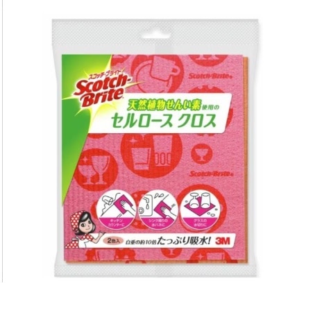 スコッチ・ブライト セルロースクロス