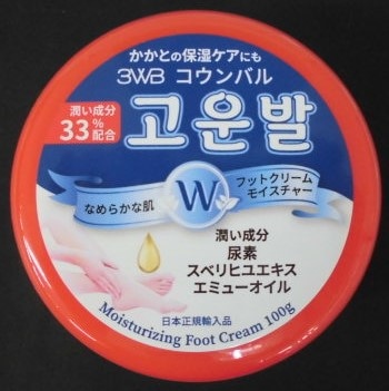 コウンバル フットクリームモイスチャー 100g