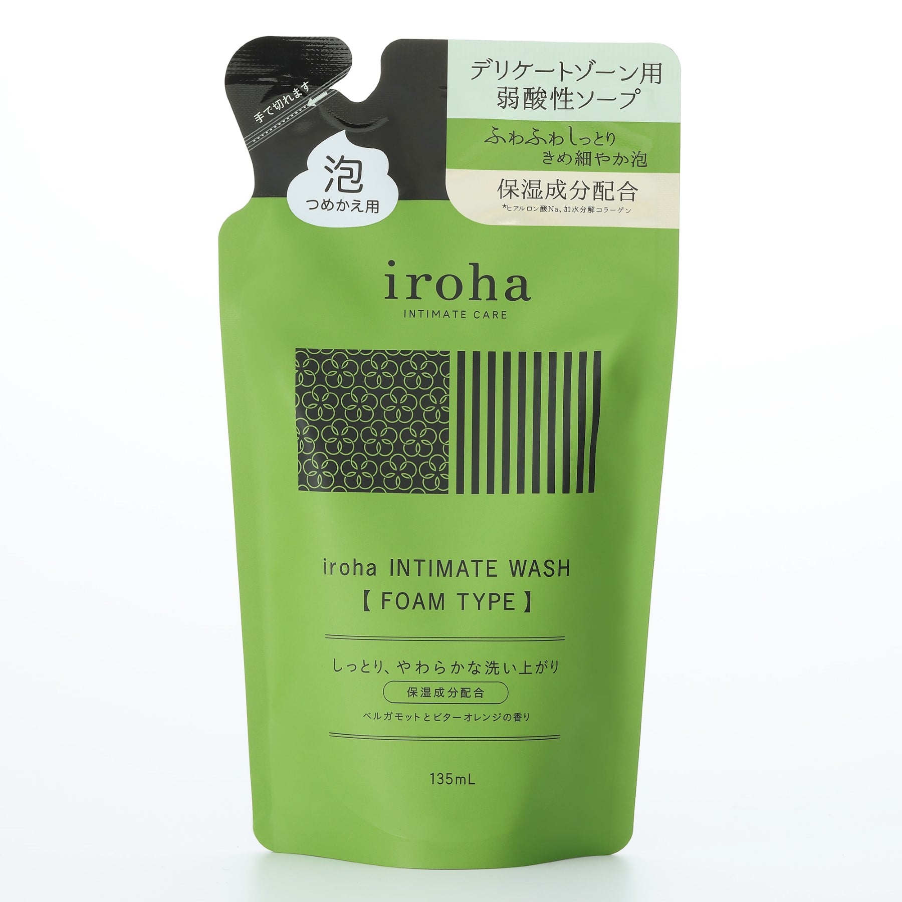 iroha INTIMATE WASH フォーム つめかえ用 135ml