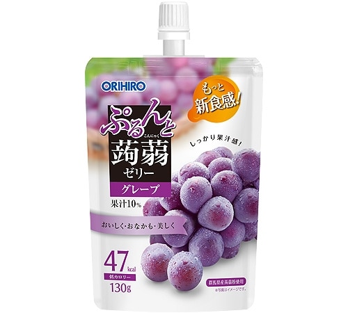 ぷるんと蒟蒻ゼリー スタンディング グレープ 130g