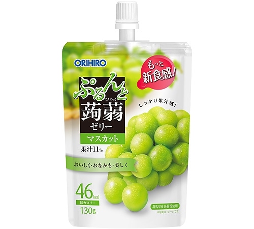 ぷるんと蒟蒻ゼリー スタンディング マスカット 130g