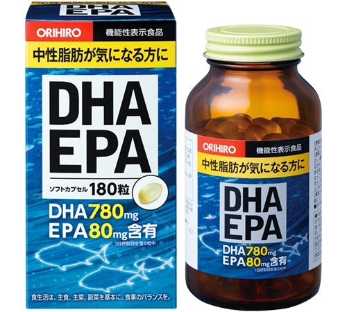 【機能性表示食品】DHA・EPA 180粒