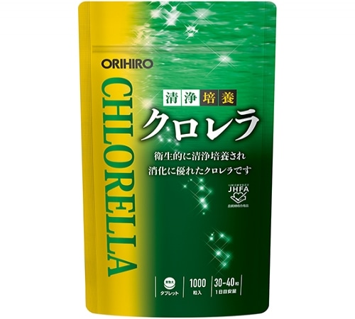【お取り寄せ】オリヒロ 清浄培養クロレラ 1000粒