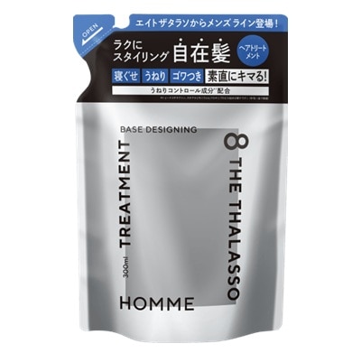 エイトザタラソ オム ベースデザイニングトリートメント つめかえ用 300ml
