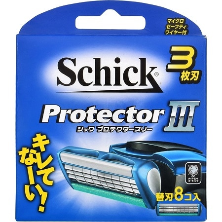 【お取り寄せ】シック プロテクター スリー 替刃8コ入