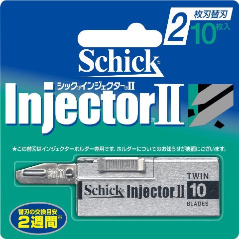 シック インジェクター�U 2枚刃替刃 10枚入