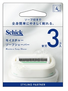 モイスチャーソープシェーバー 替刃3個入