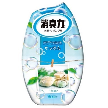 玄関・リビング用消臭力 せっけん 400ml