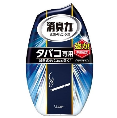 玄関・リビング用消臭力 タバコ用アクアシトラス 400ml