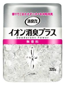 消臭力 クリアビーズ イオン消臭プラス 本体 無香料 320g