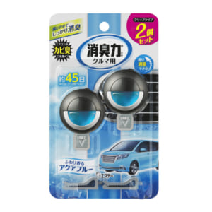 クルマの消臭力 アクアブルー 3.2ml 2個入り