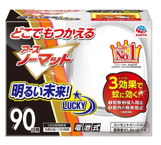 どこでもつかえるアースノーマット 90日用セット