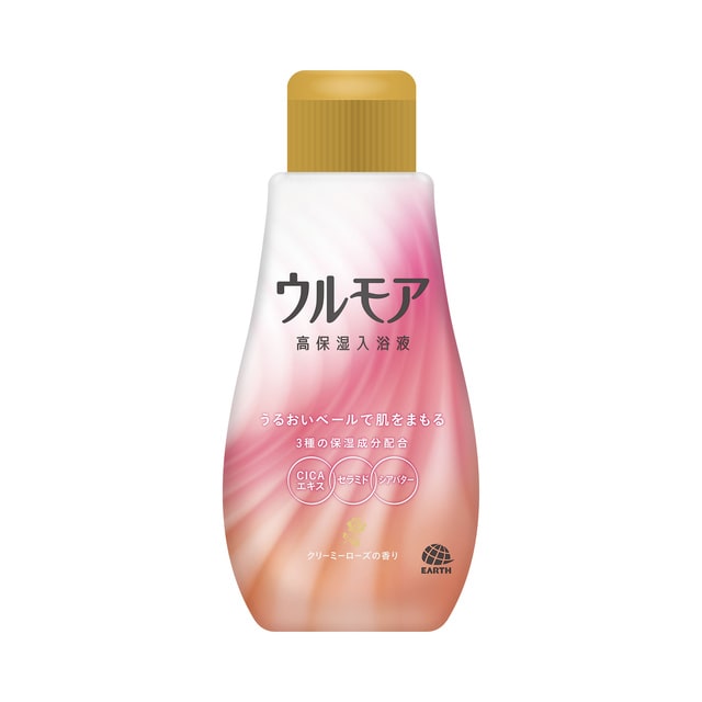 ウルモア 高保湿入浴液 クリーミーローズの香り 600ml