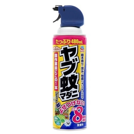 【お取り寄せ】アースガーデン ヤブ蚊マダニジェット 480ml
