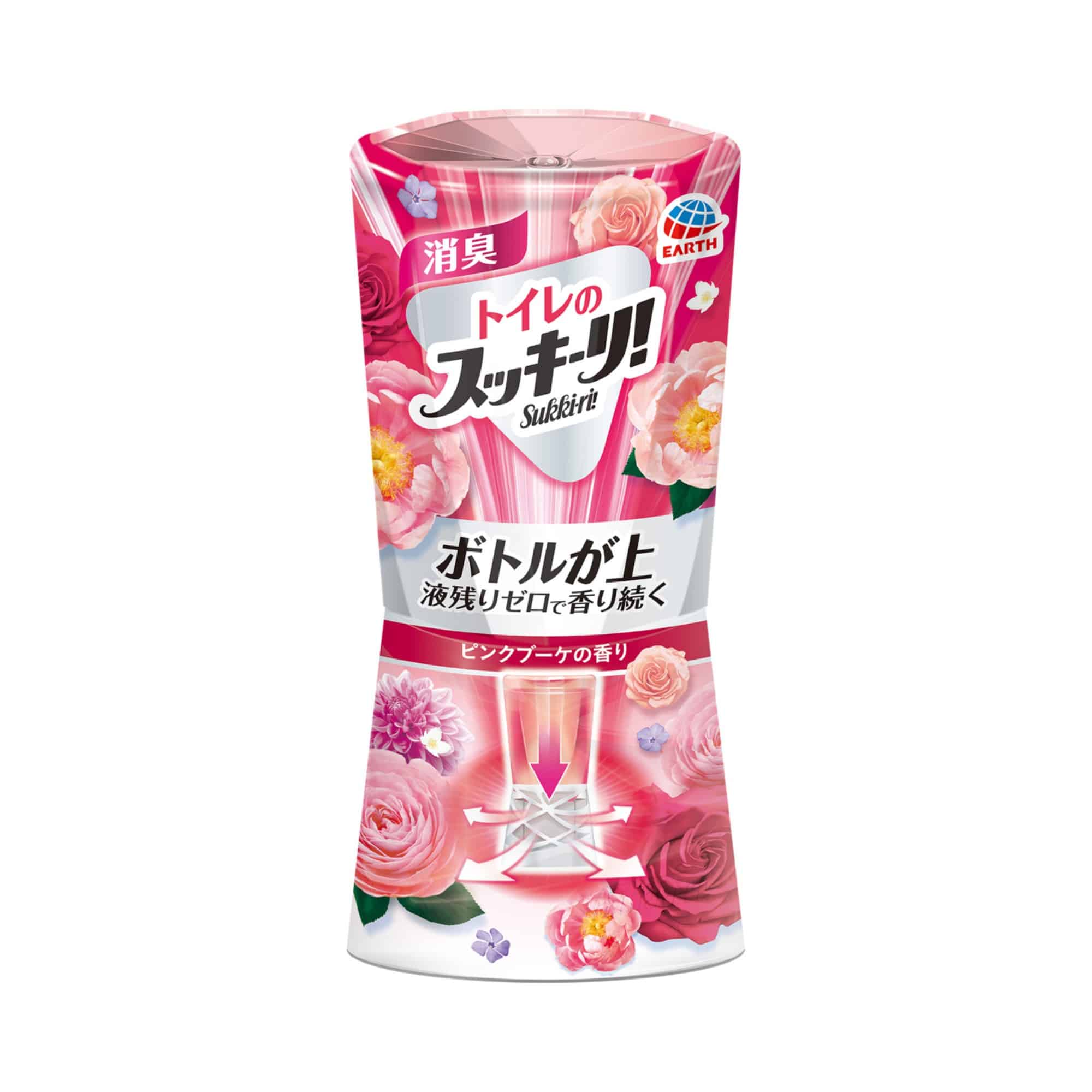【お取り寄せ】トイレのスッキーリ! ピンクブーケ 400ml