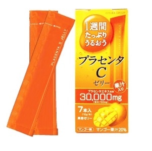 1週間たっぷりうるおう プラセンタCゼリー マンゴー 7本