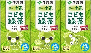伊藤園 お〜いお茶 こども緑茶 125ml×3パック