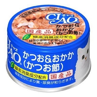 CIAO(チャオ) ホワイティ かつお&おかか(かつお節) 85g