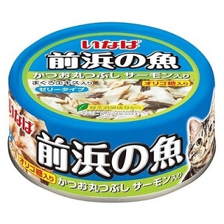 【お取り寄せ】前浜の魚 かつお丸つぶし サーモン入り 115g