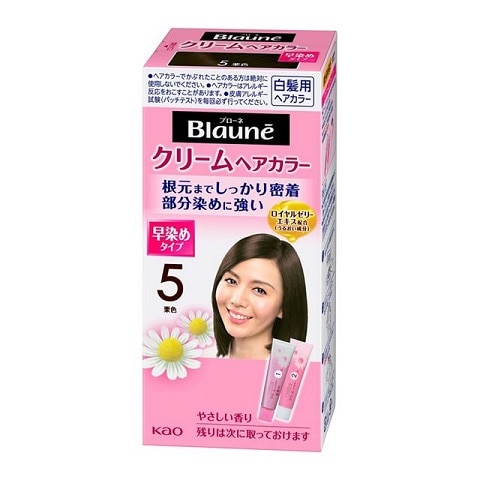 ブローネ クリームヘアカラー 5 栗色