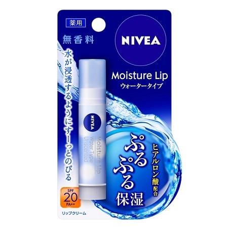 ニベア モイスチャーリップ ウォータータイプ 無香料