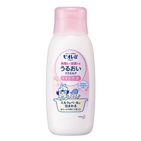 ビオレu バスミルク パウダリーな香り 本体 600ml