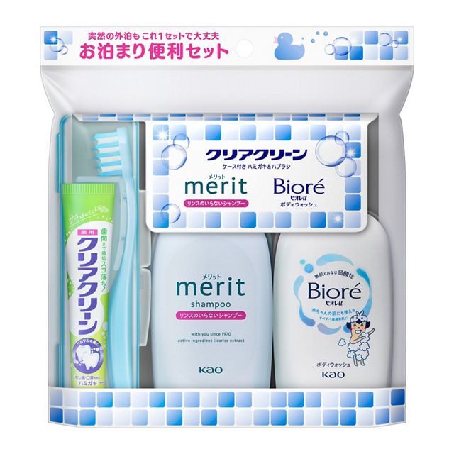 クリアクリーン 携帯用 お泊り便利セット