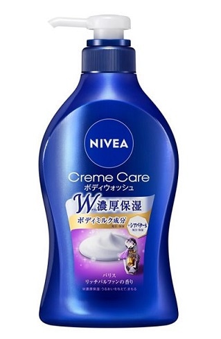 【在庫限り】ニベア クリームケア ボディウォッシュ パリスリッチパルファンの香り 本体 480ml