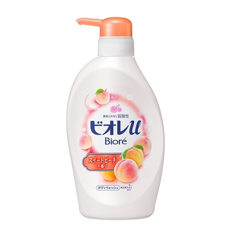 【在庫限り】ビオレu スイートピーチ ポンプ 480ml