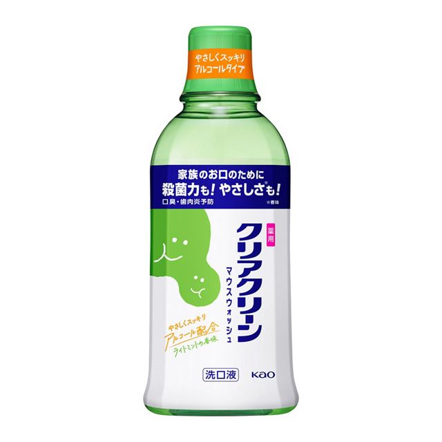 【お取り寄せ】クリアクリーンマウスウォッシュ ライトミントの香味 600ml