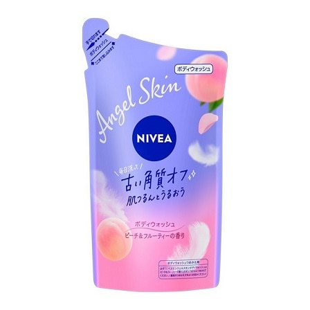 ニベア エンジェルスキン ボディウォッシュ ピーチ&フルーティーの香り つめかえ用 360ml