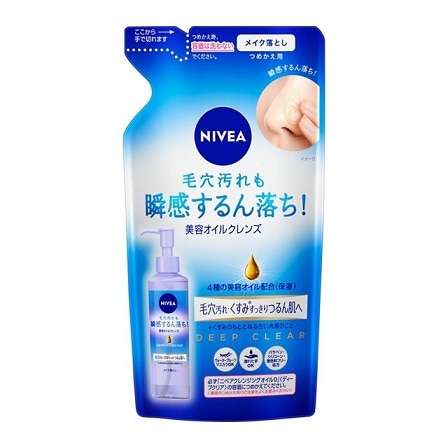 【お取り寄せ】ニベア クレンジングオイル ディープクリア つめかえ用 170ml