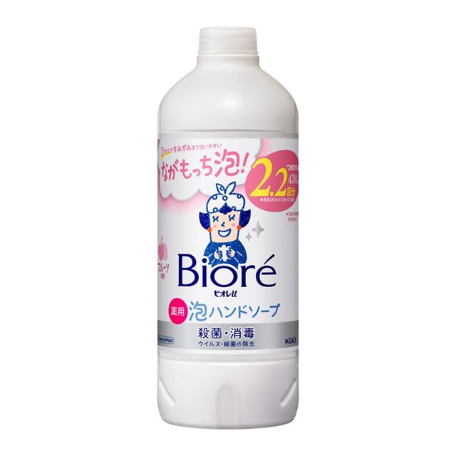 ビオレu泡ハンドソープ フルーツ つめかえ用 430ml