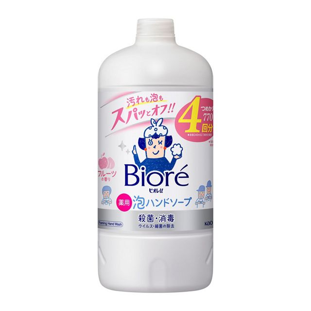 ビオレu泡ハンドソープ フルーツ つめかえ用 770ml