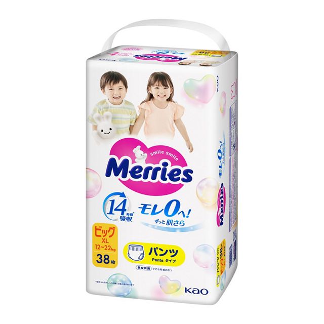 メリーズ エアスルー パンツ ビッグ 38枚
