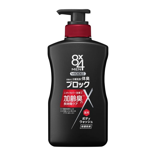 【お取り寄せ】8×4メン ミドルボディウォッシュ 本体 400ml