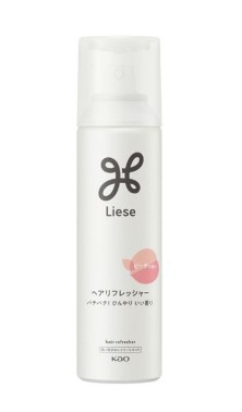 【お取り寄せ】リーゼ ヘアリフレッシャー ピーチの香り 130g