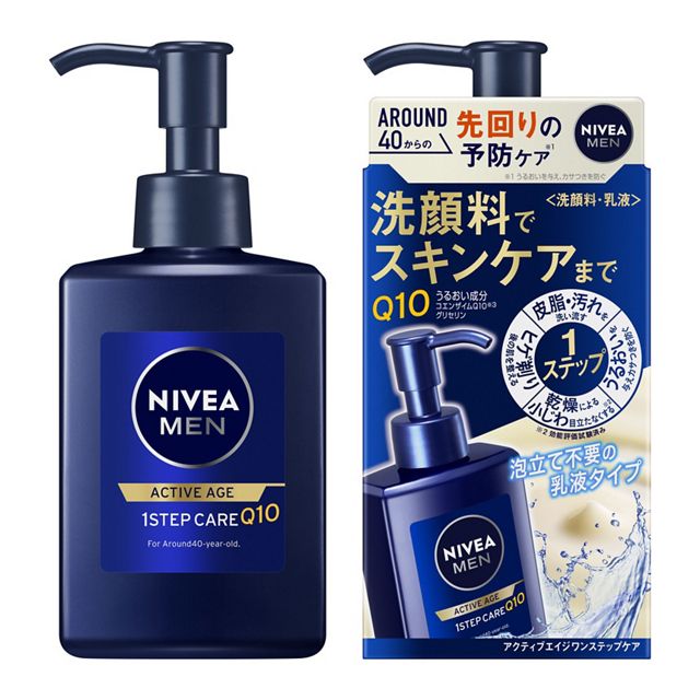 ニベアメン アクティブエイジ ワンステップケア 本体 150ml