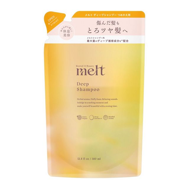 メルト ディープシャンプー つめかえ用 380ml
