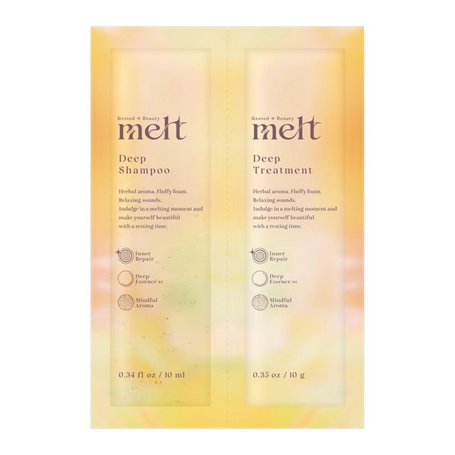 メルト ディープシャンプー&トリートメント サシェ 20ml