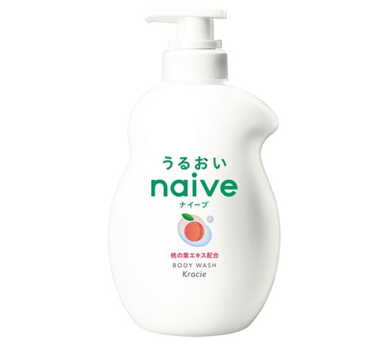 【お取り寄せ】ナイーブ ボディソープ 本体 桃の葉 530ml