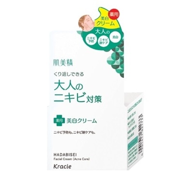 肌美精 アクネ 薬用美白クリ−ム 50g